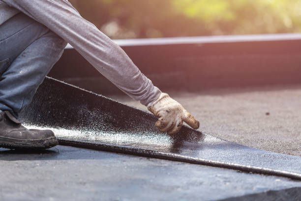Professional Waterproofing technician working in Worcester, PA